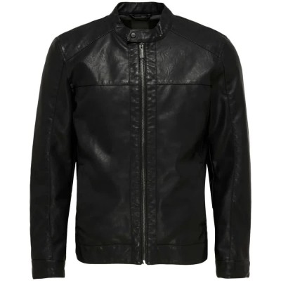 яке,мъжки,якета,only,&,sons,mike,racer,leather,jacket,black,(black)