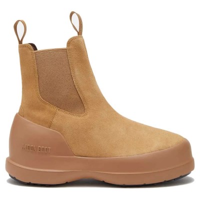 обувки,дамски,боти,дамски,високи,обувки,за,ходене,moon,boot,luna,chelsea,suede,boots,brown,(sand)
