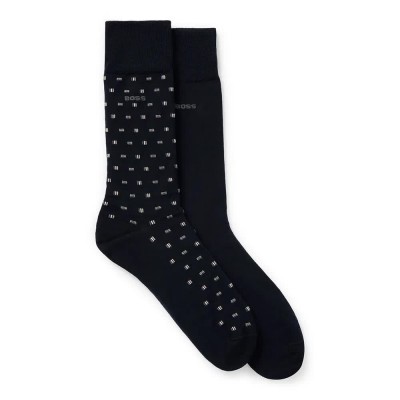 чорапи,мъжки,чорапи,boss,mini,iconic,mc,10263508,socks,2,pairs,blue,(dark,blue)