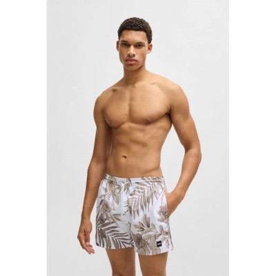 бански,гащета,мъжки,бански,костюми,boss,piranha,10257165,swimming,shorts,white