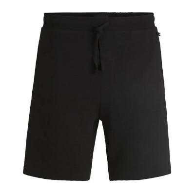 къси,панталони,мъжки,пижами,boss,rib,10257344,pyjama,shorts,black