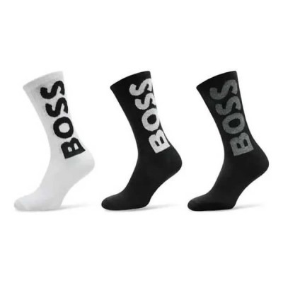 чорапи,мъжки,чорапи,дамски,чорапи,boss,logo,10263518,socks,3,pairs,white,black,(open,miscellaneous)