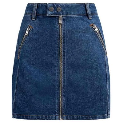 пола,дамски,поли,и,рокли,hugo,gavade,denim,skirt,blue