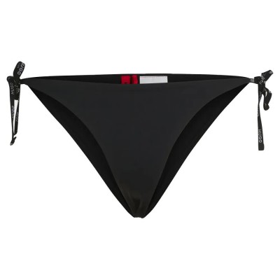 дамски,бански,костюми,hugo,pure,side,tie,bikini,bottom,black