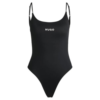 бански,костюм,дамски,бански,костюми,hugo,pure,swimsuit,black