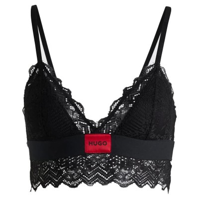 дамско,бельо,дамски,бикини,и,танкини,hugo,50535060,triangle,bra,black,(black)