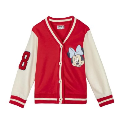яке,мъжки,якета,дамски,якета,и,палта,disney,cotton,brushed,baseball,minnie,jacket,red,(red)