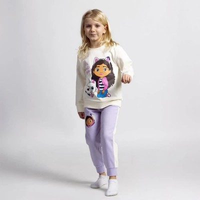 анцуг,детски,анцузи,cerdá,cotton,brushed,gabby´s,dollhouse,tracksuit,beige,(beige)