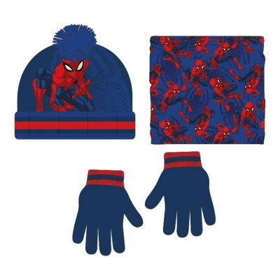 комплект,всички,шапки,spiderman,spiderman,beanie,3,pieces,blue,(blue)