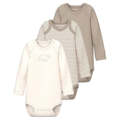 детски,облекла,за,момчета,name,it,core,2,long,sleeve,body,3,units,pure,cashmere,(white,grey)