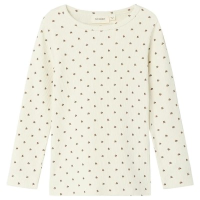 тениска,детски,тениски,name,it,lago,kim,slim,lil,atelier,long,sleeve,t,shirt,beige,(turtledove,ladybug)