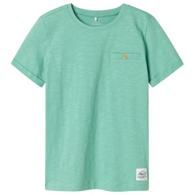 тениска,детски,тениски,name,it,vincent,short,sleeve,t,shirt,creme,de,menthe,(green)