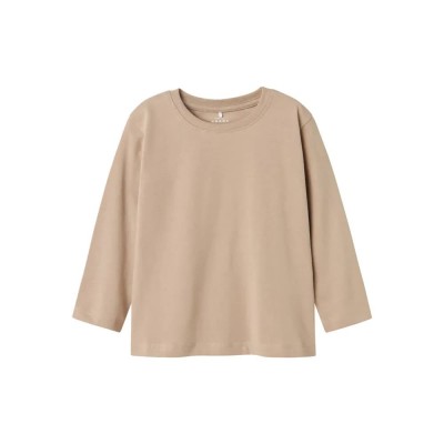 тениска,детски,тениски,name,it,vobbo,nreg,mini,long,sleeve,t,shirt,pure,cashmere,(beige)