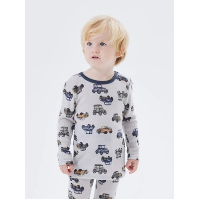 тениска,детски,тениски,name,it,wang,needle,mini,long,sleeve,t,shirt,grey,(gray,dawn,aop)