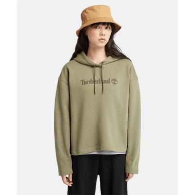 суичър,дамски,блузи,timberland,brushed,back,hoodie,green