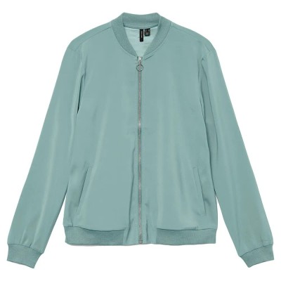 яке,дамски,якета,и,палта,vero,moda,coco,bomber,jacket,gray,mist,(green)