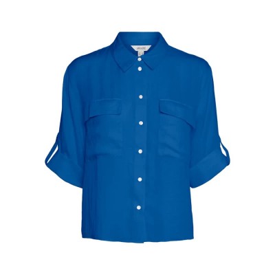 дамски,блузи,дамски,ризи,vero,moda,fabiana,3,4,sleeve,shirt,skydiver,(blue)