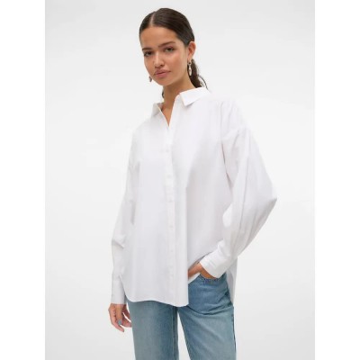риза,с,дълъг,ръкав,дамски,блузи,дамски,ризи,vero,moda,fanni,long,sleeve,shirt,white,(bright,white)