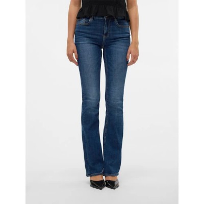 дънки,дамски,панталони,vero,moda,flash,flared,li3110,jeans,blue
