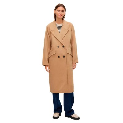 палто,дамски,якета,и,палта,vero,moda,harper,long,coat,brown