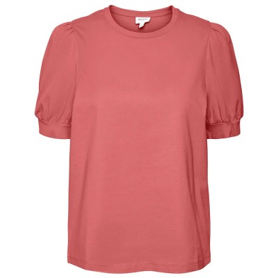 тениска,дамски,тениски,vero,moda,kerry,short,sleeve,t,shirt,pink,(tea,rose)