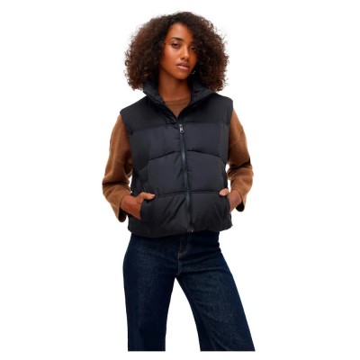 потник,дамски,потници,vero,moda,klea,short,vest,black,(black,black)