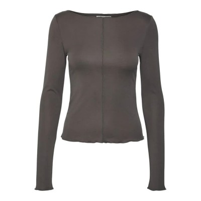 дамски,блузи,дамски,ризи,vero,moda,maggie,long,sleeve,blouse,pavement,(grey)