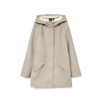яке,дамски,якета,и,палта,vero,moda,malou,rain,jacket,moon,rock,(beige)