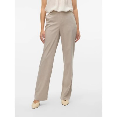 панталони,дамски,панталони,vero,moda,maya,goody,straight,tailor,pants,grey,(silver,mink,melange)