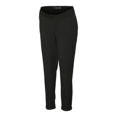 панталони,дамски,панталони,vero,moda,maya,loose,solid,maternity,pants,black