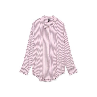 риза,с,дълъг,ръкав,дамски,блузи,дамски,ризи,vero,moda,nora,oversize,long,sleeve,shirt,pink,(bright,white,nok,bon,bon)
