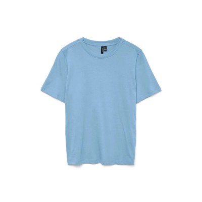 тениска,дамски,тениски,vero,moda,paulina,short,sleeve,t,shirt,airy,blue,(blue)