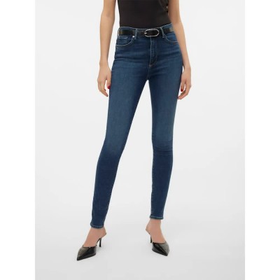 дънки,дамски,панталони,vero,moda,sophia,skinny,ri390,high,waist,jeans,blue