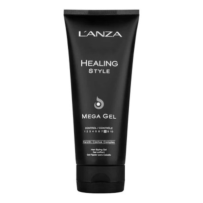 хигиена,коса,l´anza,mega,200ml,hair,gel,black