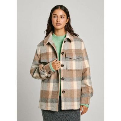 яке,мъжки,якета,дамски,якета,и,палта,pepe,jeans,cameron,jacket,beige,grey,(ecru,white)