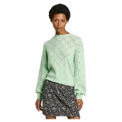 блуза,дамски,пуловери,дамски,плетени,дрехи,pepe,jeans,helen,wrap,sweater,light,green