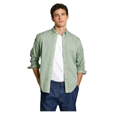 риза,с,дълъг,ръкав,мъжки,ризи,pepe,jeans,manley,long,sleeve,shirt,winter,mint,green,(green)