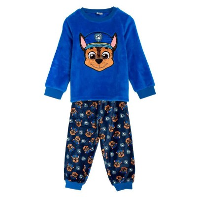 пижама,детски,пижами,paw,patrol,fleece,applications,long,sleeve,pyjama,blue,(blue)