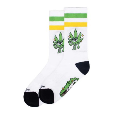 чорапи,дамски,чорапи,american,socks,high,leaf,socks,white,(sand,black)