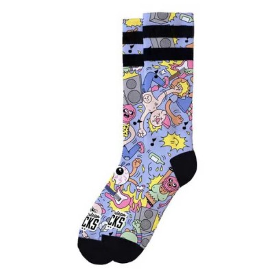чорапи,дамски,чорапи,american,socks,pogo,socks,blue,(lilac,multicolor)