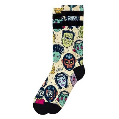 чорапи,дамски,чорапи,american,socks,villains,socks,yellow,(yellow,multicolor)