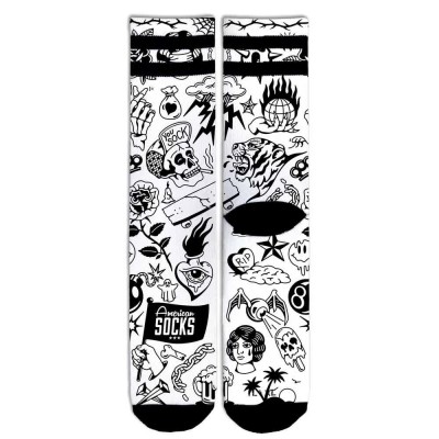 чорапи,дамски,чорапи,american,socks,worth,it,socks,white,(black,blue,yellow)