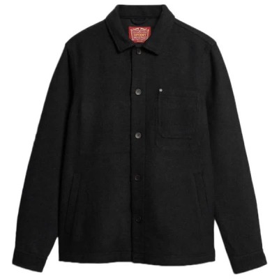 мъжки,якета,superdry,merchant,wool,overshirt,black