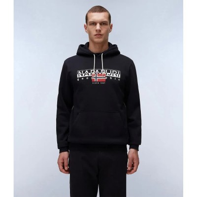 суичър,мъжки,пуловери,napapijri,aylmer,hoodie,black
