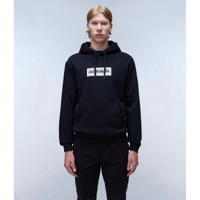 суичър,мъжки,пуловери,napapijri,box,logo,hoodie,black