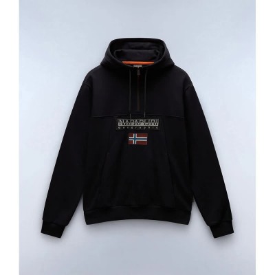 суичър,мъжки,пуловери,napapijri,burgee,hoodie,black