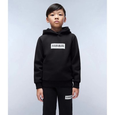 суичър,детски,блузи,napapijri,chamois,hoodie,black