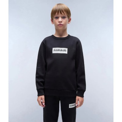 блуза,детски,блузи,napapijri,chamois,sweatshirt,black