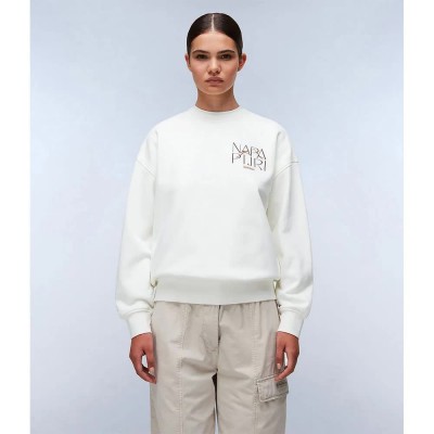 блуза,дамски,блузи,napapijri,rhin,sweatshirt,white