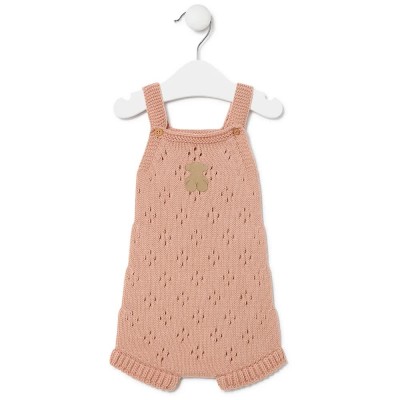 детски,облекла,за,момичета,детски,облекла,за,момчета,tous,tricot,sleeveless,romper,pink,(pink)